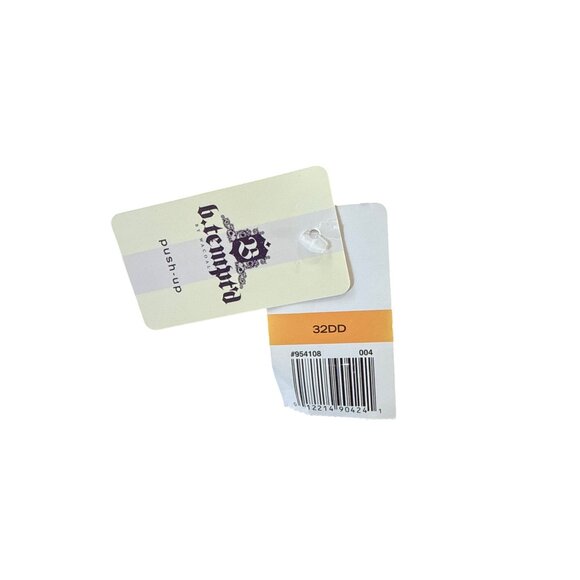 BTemptd Bra Womens 32DD Push Up Black Strapless Adjustable - Picture 3 of 3